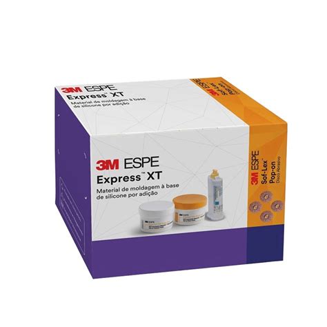 Silicone De Adição Express Xt Kit 3m Moldagem Dentalshop Dentalshop