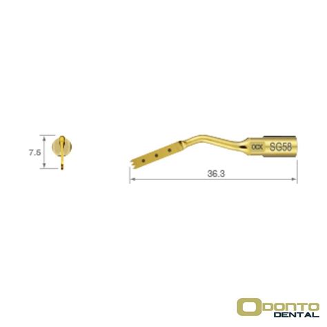 Ponta Cir Rgica Ssea Sg Para Variosurg Nsk Odonto Dental