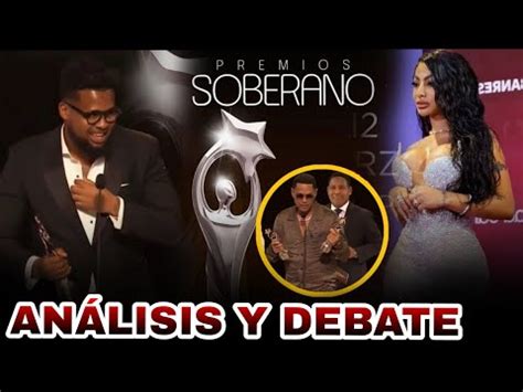 Debate GANADORES DE PREMIOS SOBERANOS 2024 Alofoke vs Carlos Durán El