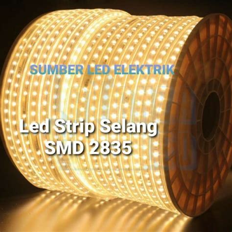 Jual Lampu Led Selang Warm White V Meter Led Roll M