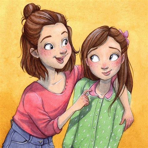 2 Sisters Cartoon