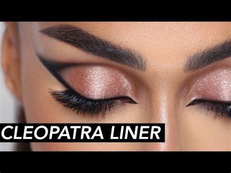 HOW TO CLEOPATRA LINER Hindash YouTube Egyptian Eye Makeup