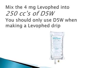 Making a levophed drip | PPT