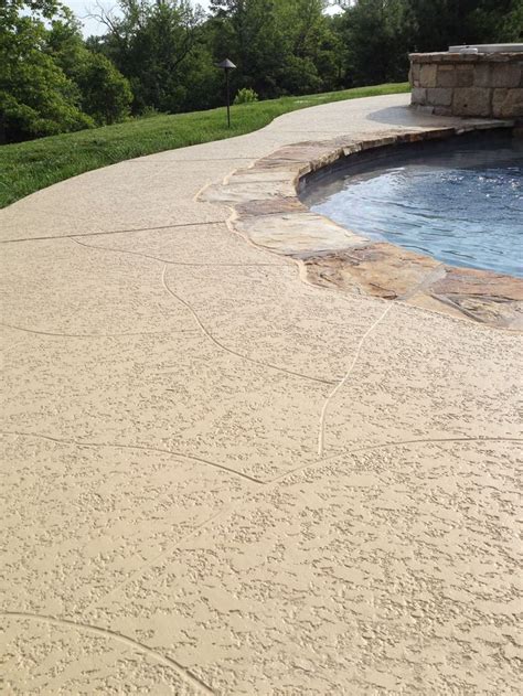 Pool Deck Ideas St Louis Mo Decorative Concrete Resurfacing