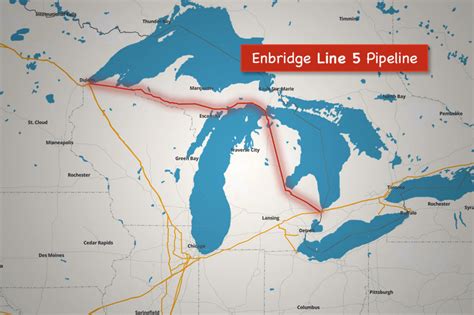 Enbridge Line 3 Route Map - Maping Resources