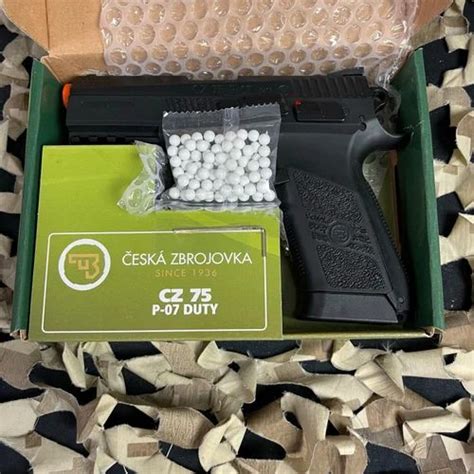 Authentic New Asg Cz P Duty Dual Tone Co Pistol At Rs