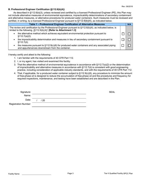 California Tier II Qualified Facility Spcc Plan Template Fill Out