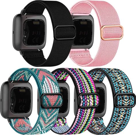 Chinbersky St Ck Armband Kompatibel Mit Fitbit Versa Armband Fitbit