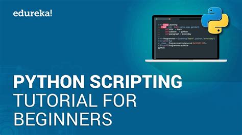 Python Scripting Tutorial For Beginners Python Tutorial Python