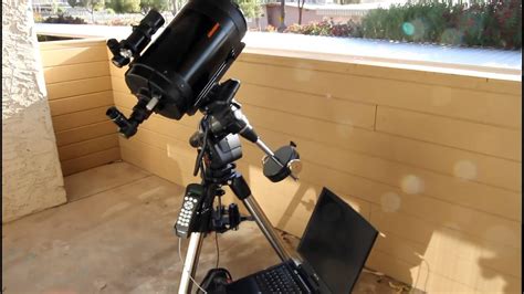 Celestron C8 Schmidt Cassegrain Ota Cg 5gt Mount Canon 7d Youtube