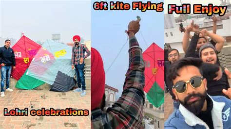 Flying 6 TAWA KITE Flying Big Kites Desi Patangbaazi Monokite Vs