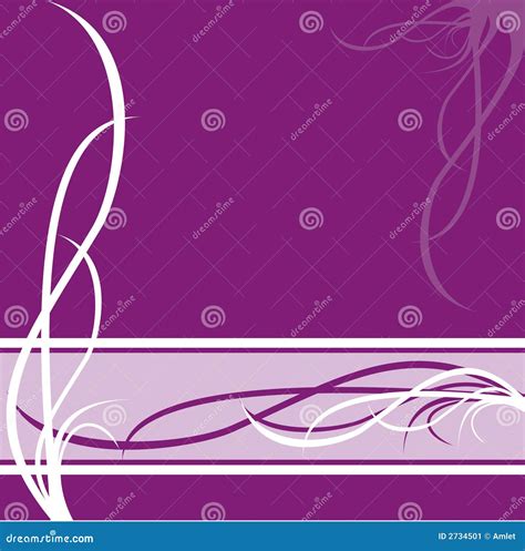 Pattern On Violet Background Stock Vector - Illustration of elegant ...