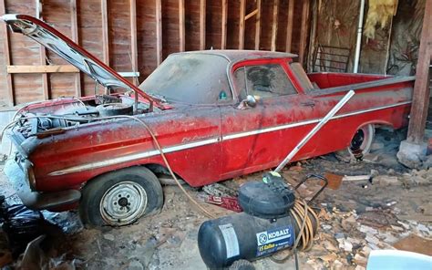 Barn Bound Years Chevrolet El Camino Barn Finds