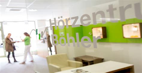 Stellenangebote Hörzentrum Böhler