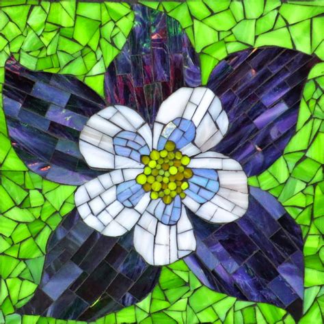 Kasia Polkowska Art Mosaic Flower Series