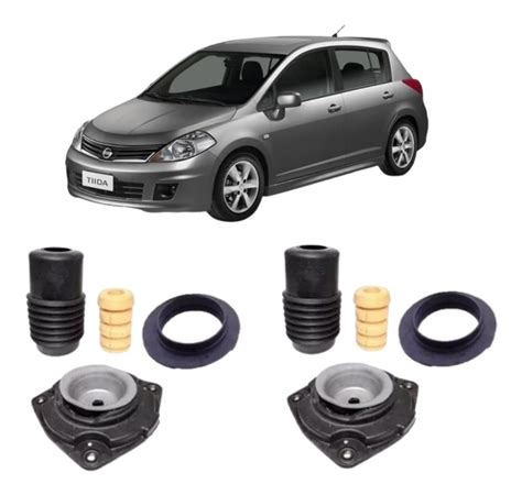 Kit Batente Coxim Dianteiro Nissan Tiida Livina Gran Livina