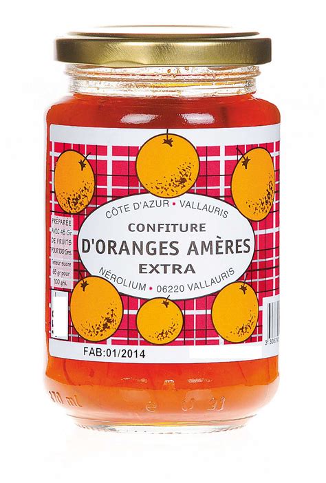 Confiture d Oranges Amères de Vallauris 250 gr EPICERIE FINE