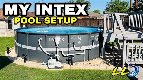 Intex Pool Setup Youtube