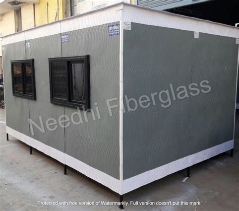 Prefab Rectangular Frp Portable Shelters Cabin For Office At Rs