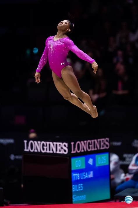 Simone Biles Flying Amazing Gymnastics Gymnastics Usa Gymnastics