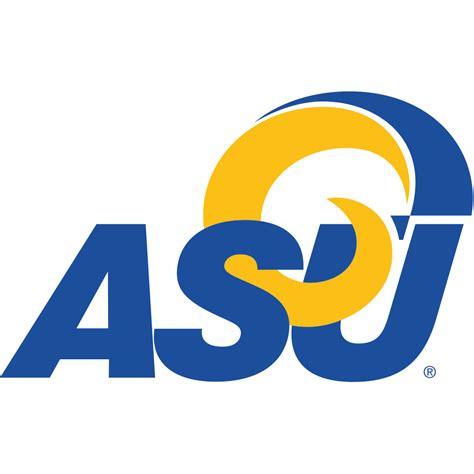 Angelo State University Colors Team Logo