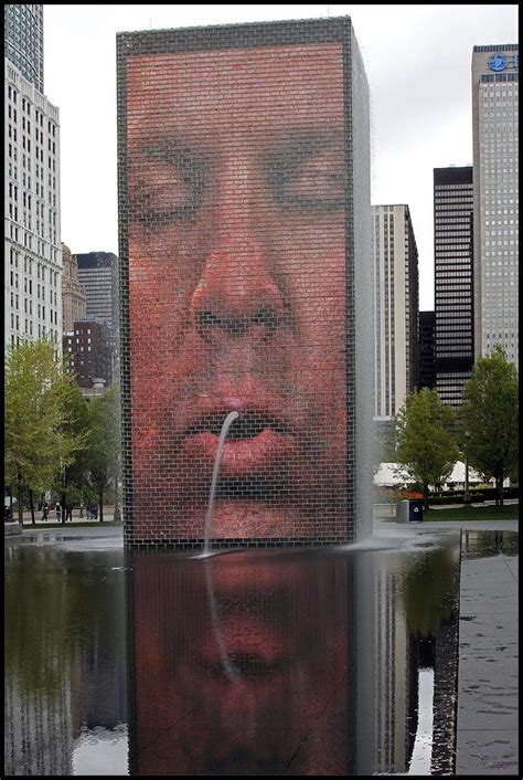 Crown Fountain, Millennium Park, Chicago - Travel - Photo.net