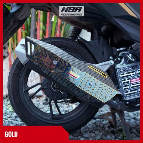 Jual Nsa Cover Knalpot Vario Doff Carbon Series Tutup Knalpot