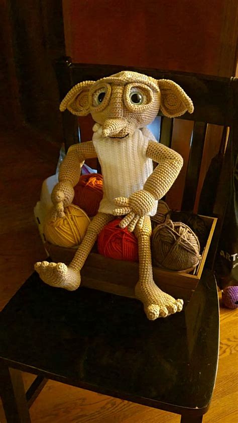 Dobby From Harry Potter Crochet Harry Potter Crochet Dobby Harry