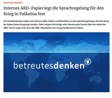 Ard Legt Sprachregelung F R Palestina Krieg Fest Rund Um Das Lernen