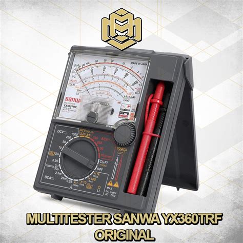 Jual Multimeter Sanwa YX360TRF Multitester Sanwa YX360TRF