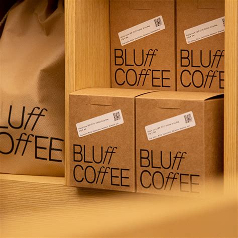 Bluff Coffee Brand Identity Design Behance