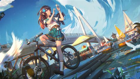 #5837509 / anime girl, anime, artist, artwork, digital art, hd, 4k, artstation