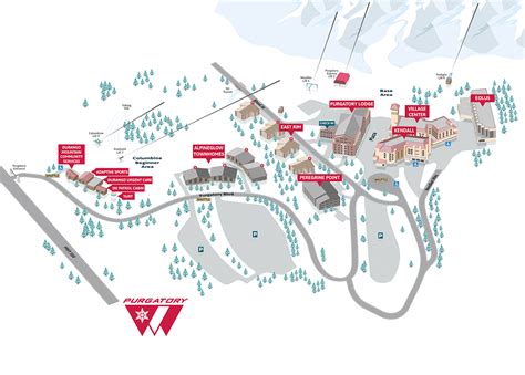 Purgatory Ski Resort Map :: Behance