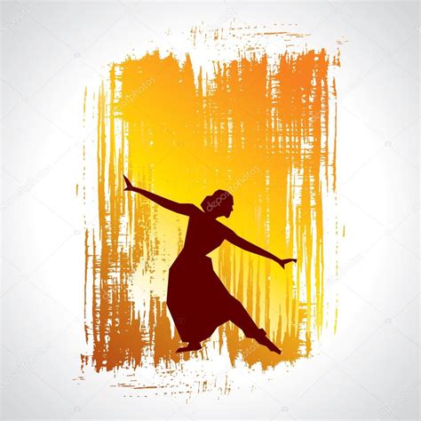 Indian Classical Dancer Stock Vector By Arrtfoto