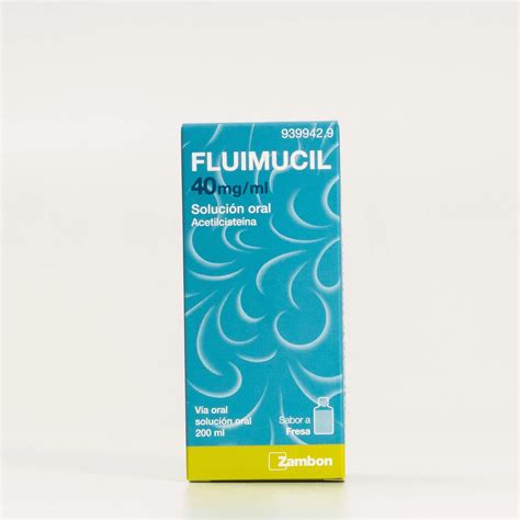 Comprar Fluimucil 40mg Ml 200 Ml Sin Receta