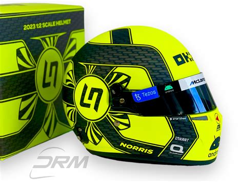 Lando Norris Mclaren Bell Helmet Drm Helmets