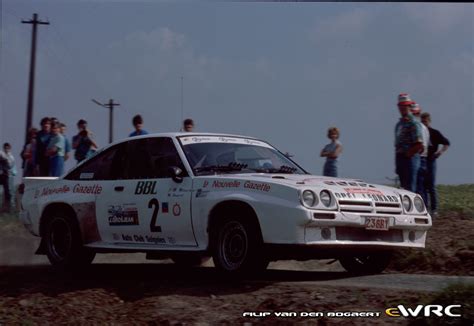 Milissen Jean Marie Soupart Michel Opel Manta 400 12 Heures De