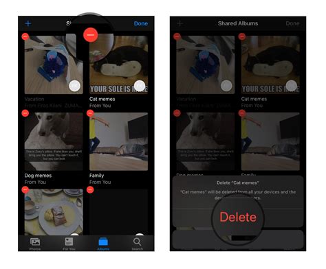 how to create shared album on iphone 3