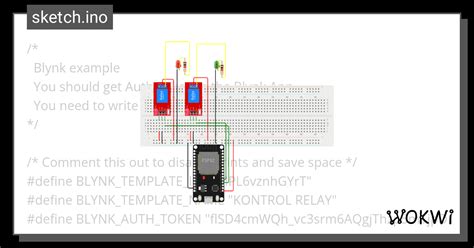 Coba Esp Wokwi ESP32 STM32 Arduino Simulator