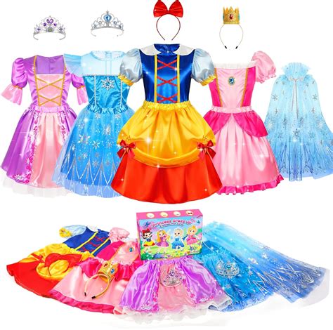 amazoncom teuevayl princess dress  clothes   girl