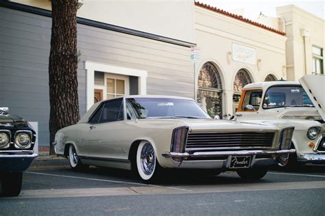 Old Car Antique Beige Built Structure Buick White Color Vintage