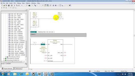 Plc Programming Siemens Step Simple Analog Scaling Display On