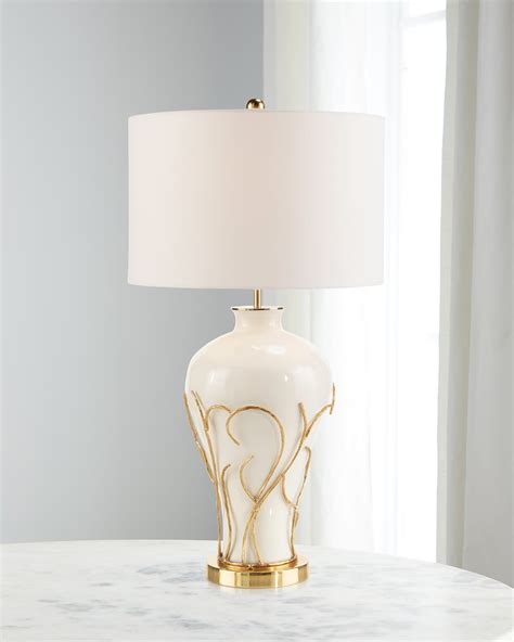 John-Richard Collection White Flame Table Lamp | Horchow