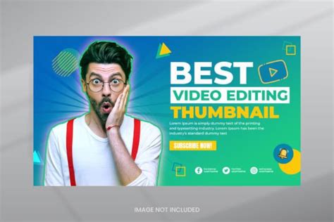 Youtube Thumbnail Design Template Graphic By Vmsit · Creative Fabrica