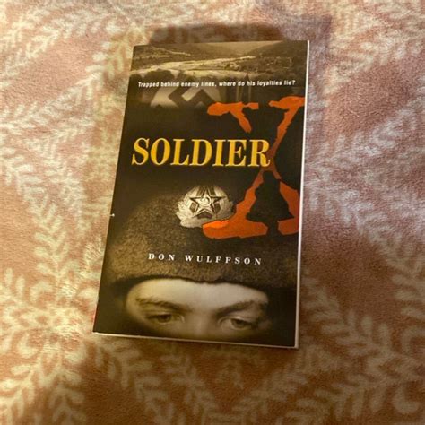 Soldier X By Don Wulffson