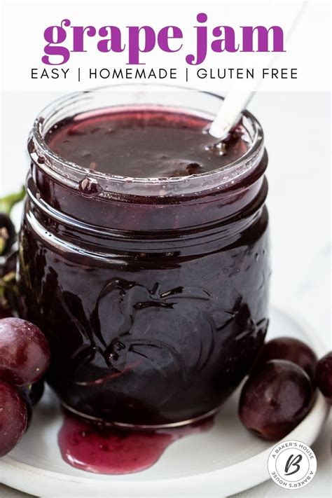 Grape Jam Grape Jam Recipe Grape Jam Jam Recipes