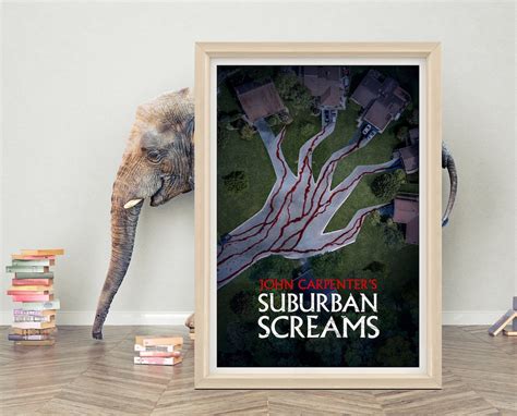 John Carpenter S Suburban Screams 2023 Movie Poster Wall Etsy