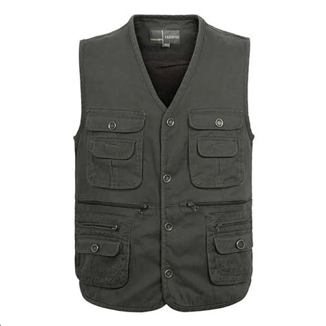 Aliexpress.com : Buy 2019 New Men's Multi Pocket Work Vest Shooting Vest Photography Canvas Vest ...