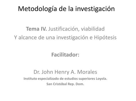 Ppt Metodolog A De La Investigaci N Powerpoint Presentation Free