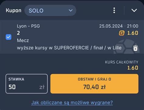 Lyon Psg Typy Kursy Analiza